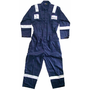 batam wearpack coverall readystock 100% cotton drill bordir wear pack-1