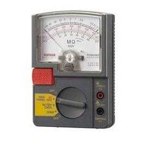 analog insulation tester - megger tester sanwa pdm508s