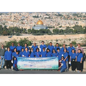 11 hari perjalanan rohani ke jerusalem 2017 & 2018