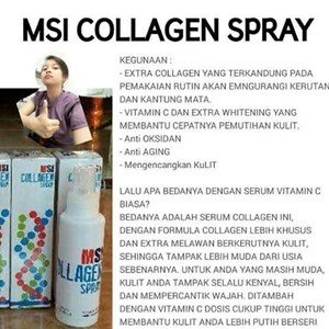 msi collagen spray. dijamin asli 100% dan termurah-4