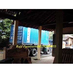 distribusi raja furniture ke batam via container 20 feet