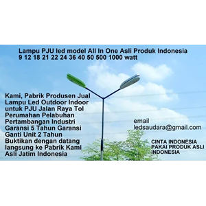 pju led : jual lampu jalan penerangan umum solar cell di indonesia-1