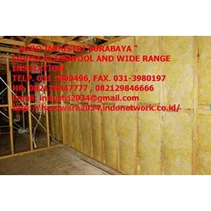 glasswool, rockwool, aluminium foil, surabaya-1