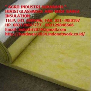 glasswool, rockwool, aluminium foil, surabaya-7