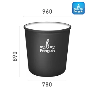 tangki air penguin cylinder open-top tank ts 50-1