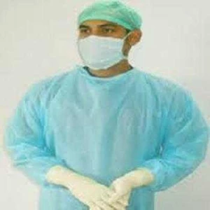 surgical gown laminasi, baju operasi disposable