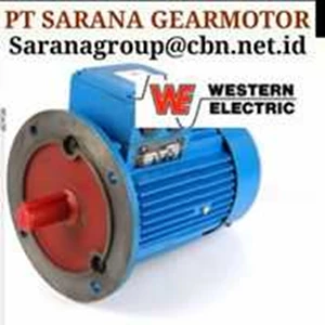 western electric motor pt sarana gear motor 50 hz foot