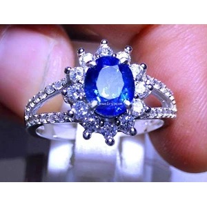 batu permata blue sapphire cantik (code:sf605)-3