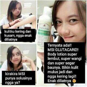 msi glutacare body lotion, dijamin original 100%-3