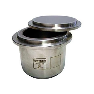 tungsten carbide grinding jar for pm 100 / pm 200 / pm 400