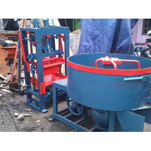 mesin mixer batako paving, mixer semen mortar, molen paving batako-1