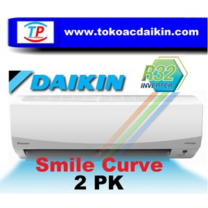 ac 2 pk daikin split inverter smile curve type : ftkc50nvm4+rkc50nvm4-7