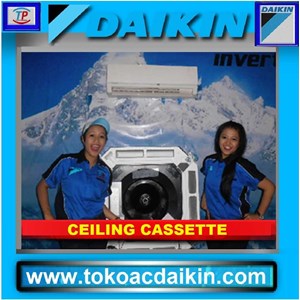 ac 3 pk cassette round flow daikin inverter : rzr71lvvm4+fcq71luv14-2