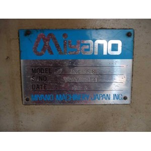 cnc bubut machine miyano anc-35 (cnc mesin bubut)