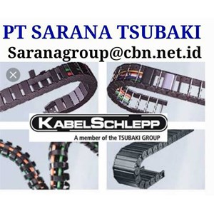 tsubaki kabelschelepp cable carrier pt. sarana teknik