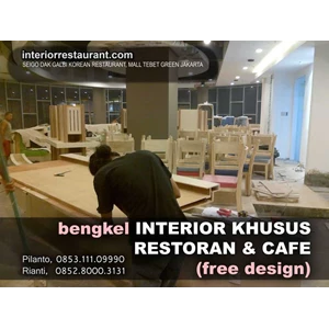 kontraktor interior free design, untuk restoran, apartemen, office
