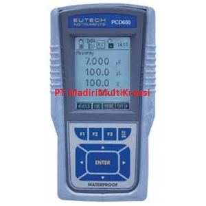 eutech cyberscan pcd 650 handheld meter