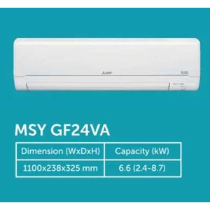 mistubishi inverter msy gf24va