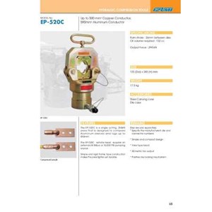 ep-520c izumi hydraulic crimping cable lug-1