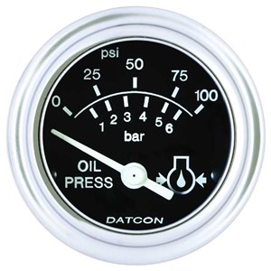 datcon pressure -oil p/n 100175 model 882