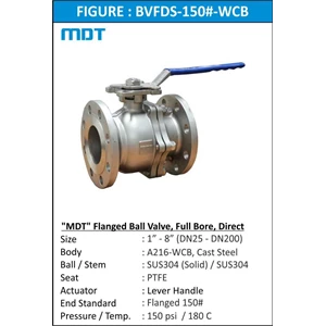 mdt - flanged ball valve, full bore, direct-1