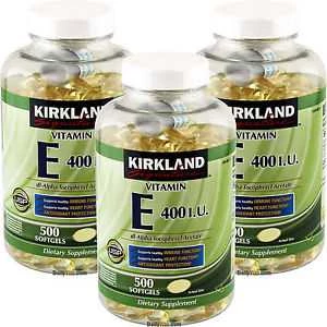 kirkland signature vitamin e 180 mg., 500 softgels-3