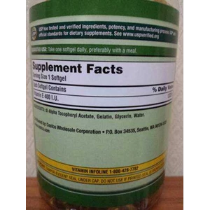 kirkland signature vitamin e 180 mg., 500 softgels-4