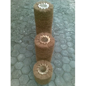 sikat rol sabut serabut kelapa / coconut fibre roll brush-3