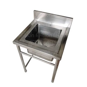 meja cuci piring single sink bahan stainless murah nego-7