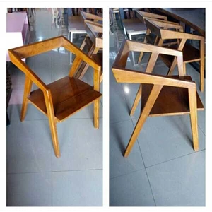 kursi cafe modern jati minimalis