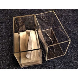 tempat tissue elegan berbahan acrylic-2