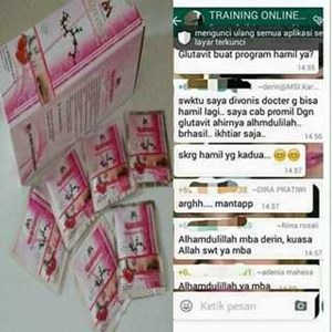 msi glutavit (suplemen pemutih kulit) original 100%