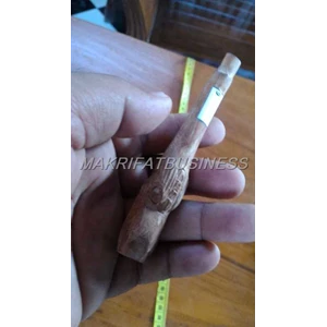 pipa rokok kayu nagasari ukir burung model 05-6