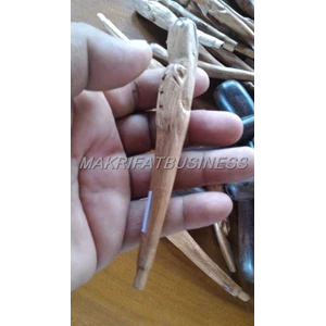 pipa rokok kayu nagasari ukir burung model 01-6