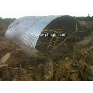 corrugated steel pipe type multi plate arches-5
