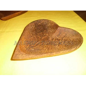 piring kayu aren model love diameter 18 cm-5
