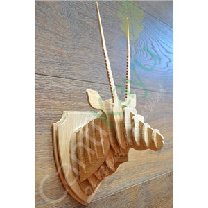kepala kijang kecil (kayu oak) by cantikayu-4
