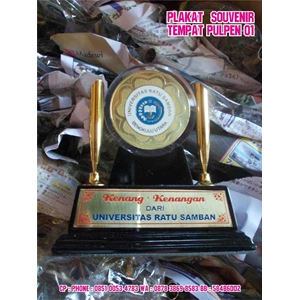 plakat souvenir tempat pulpen-2