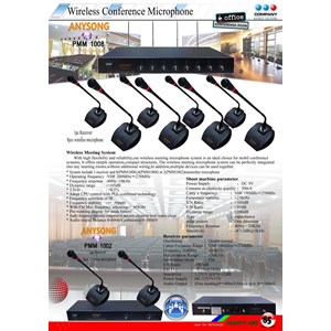 professional wireless microphone pmm 1008, pmm1004, pmm1002