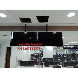 bracket tv ceiling double tv-1