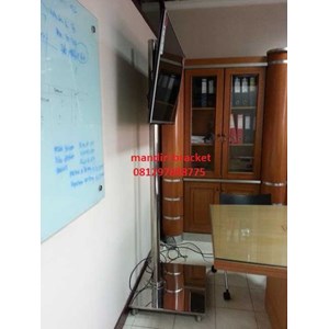 bracket tv stand stainless steel aksesoris tv-6