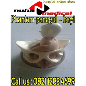 phantom - alat peraga pelvis mini - panggul + bayi mini-1