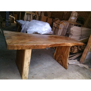 meja kayu suar - munggur table wood