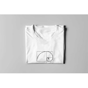 kaos fibonacci tee simple life design