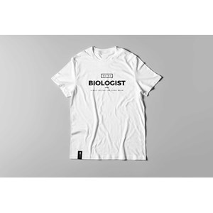 kaos biologi wanita - biology tee simple for female design-2