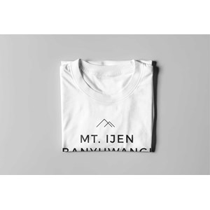 kaos gunung ijen - mt. ijen tee simple life design