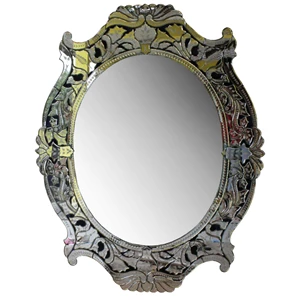 rectangular venetian mirror
