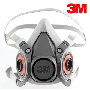 3m respirator seri 6000 half face /size 6100/6200/6300