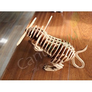rat / tikus (oak wood / kayu oak)