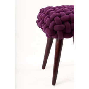 kursi cafe unik warna ungu